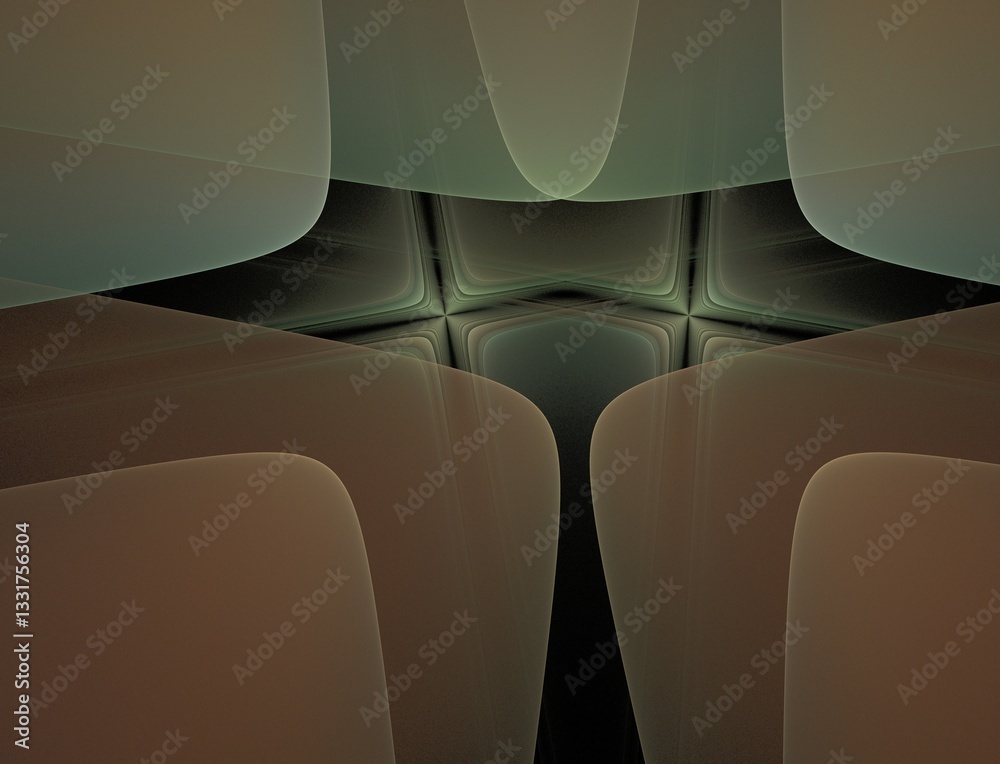 Obraz premium Imaginatory fractal abstract background Image