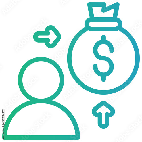 Investor Gradient Icon