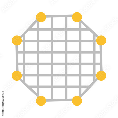 Fishing Net flat icon