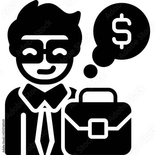Career Icon Vector Element