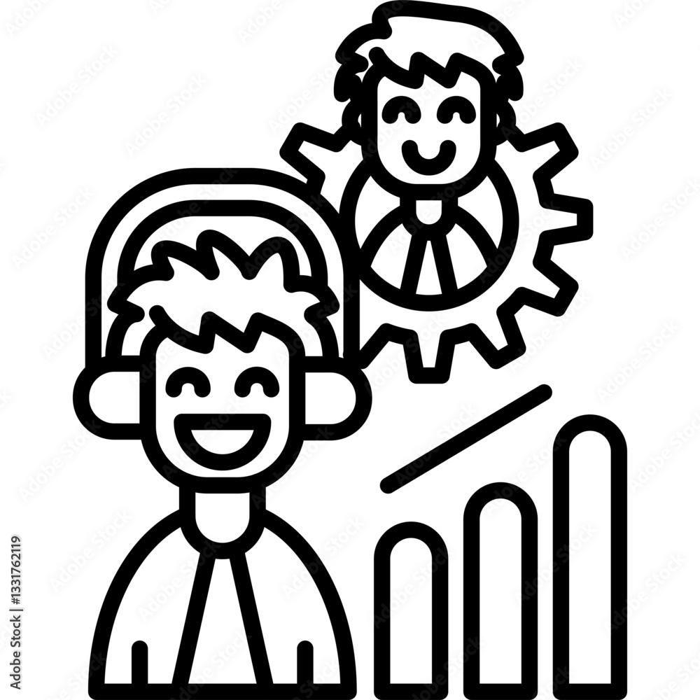 Customer Icon Vector Element Customer Icon Vector Element