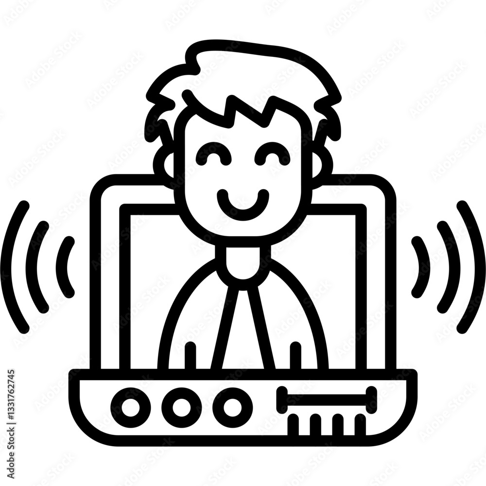 Man Icon Vector Element Man Icon Vector Element
