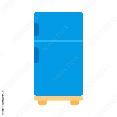 Air conditioning flat icon