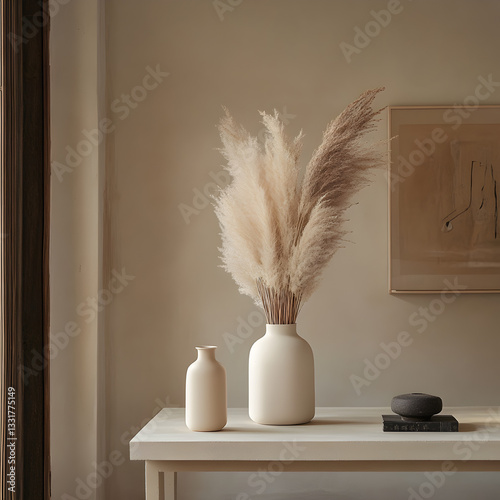 still life with a feather duster