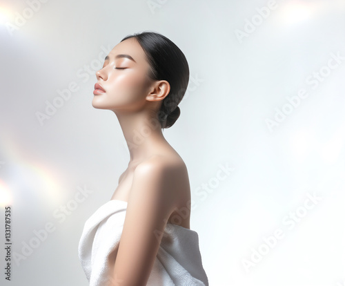 アジア人女性のポートレート