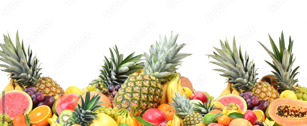 Fresh fruit isolated
