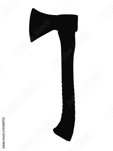 Ax silhouette