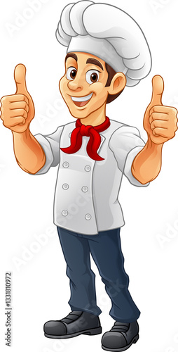 Chef Baker Cartoon Cook Foo...