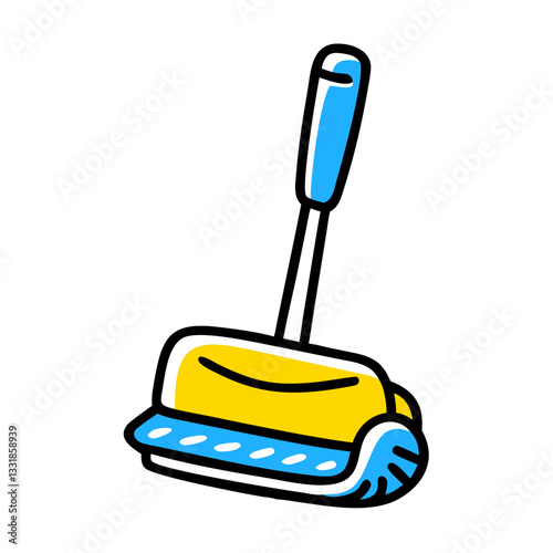 Efficient floor scrubber machine for clean, gleaming surfaces in professional and industrial cleaning services