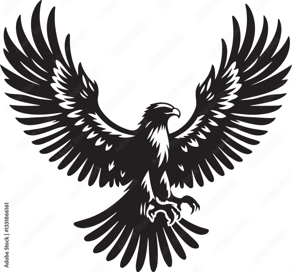 Obraz premium eagle vector illustration