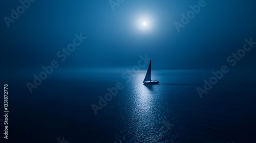 sailboat in the sea