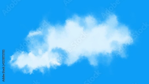 Animated blue sky background