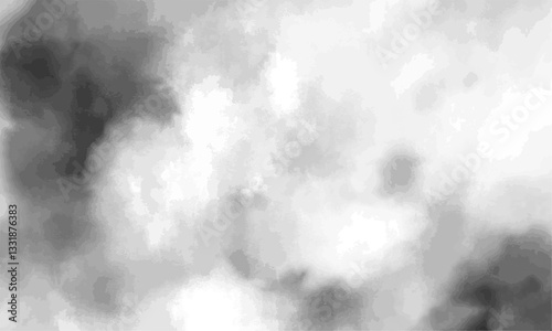 柔らかい水彩モヤ背景ベクター