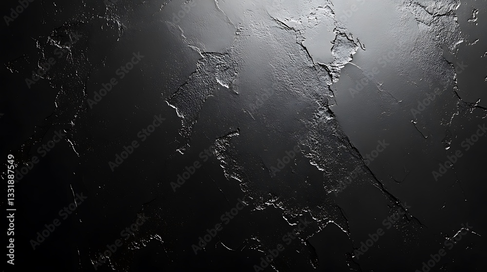 Fototapeta premium Lustrous Obsidian Form Soft Motion high resolution hd background