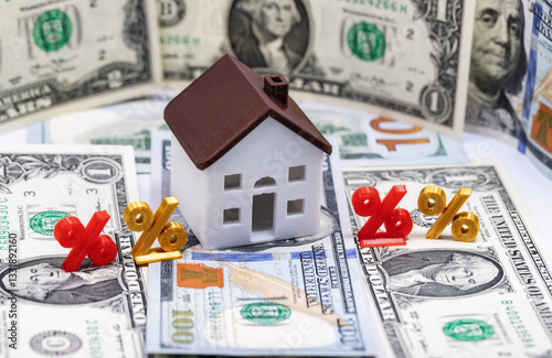 Concept: change in the interest rate on mortgage lending
