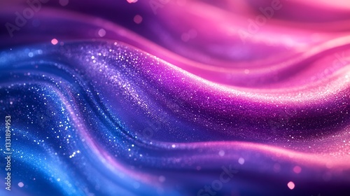 deep swirling pattern in blue purple and shimmering gray