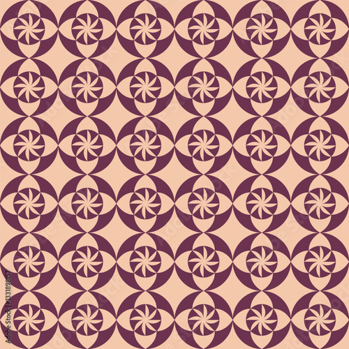 Dark Purple Abstract Geometric Pattern Background