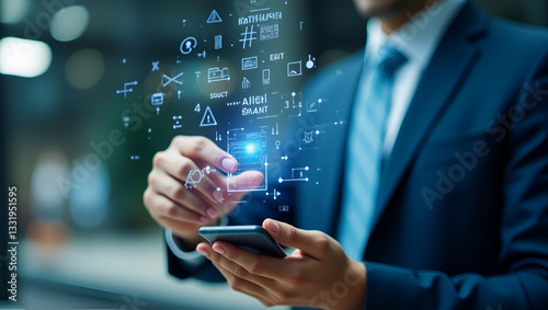 Wallpaper Mural Exploring AI Ethics and Law: Developing Compliance Standards and Business Policies for Responsible Machine Learning Algorithms - A Cute Vector Illustration of Business Ethics in Action Torontodigital.ca