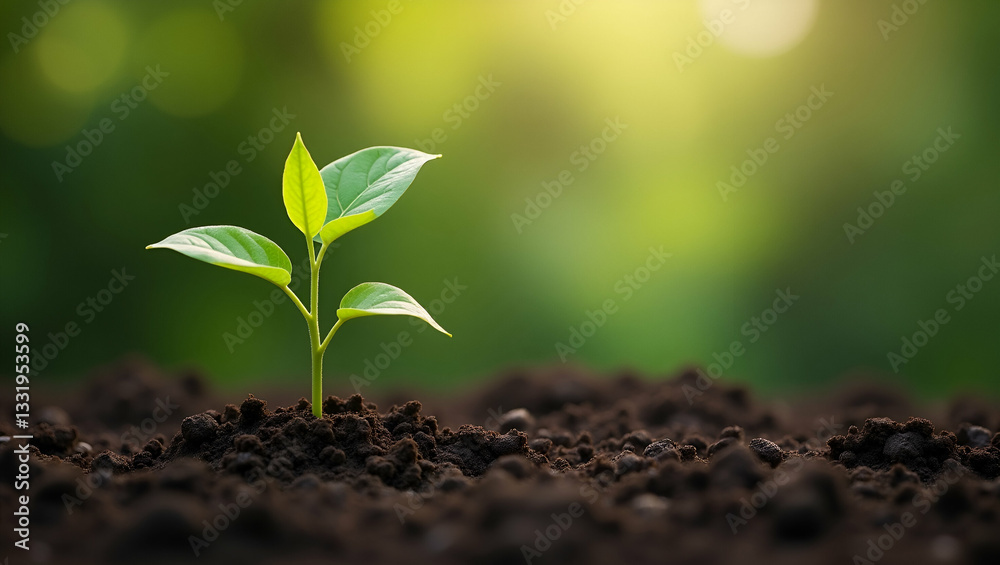 Young tree planted in fertile garden soil showcasing growth and natural beauty. concept as Young tree planted in fertile garden soil showcasing growth and natural beauty. in Photo Stock Concept and Young tree planted in fertile garden soil showcasing growth and natural beauty. concept as Young tree planted in fertile garden soil showcasing growth and natural beauty. in Photo Stock Concept and