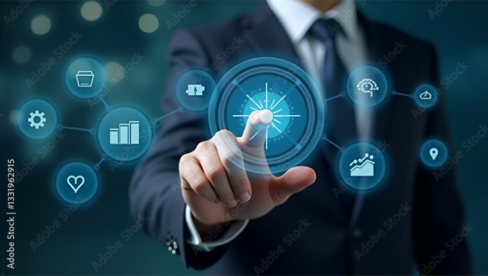 Flat Hand Reviewing Holographic Business Audit Device: Analyzing Compliance Target Data with Cute Vector Illustrations for Smart Business Insights Flat Hand Reviewing Holographic Business Audit Device: Analyzing Compliance Target Data with Cute Vector Illustrations for Smart Business Insights