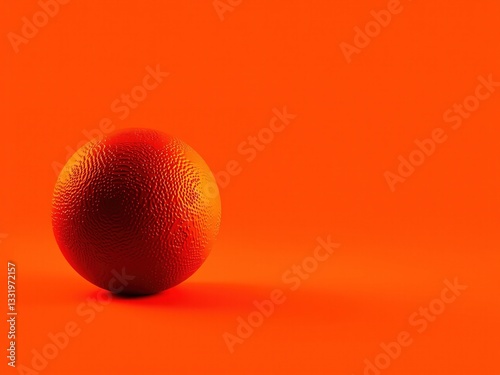 Warm Orange Hues, Blank Right Side