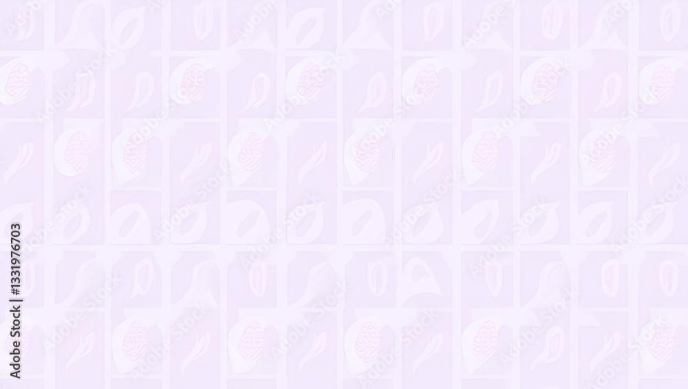 Abstract Lavender Shapes in Soft Pastel Hues: Minimalist Seamless Tile Pattern for Modern Offices Abstract Lavender Shapes in Soft Pastel Hues: Minimalist Seamless Tile Pattern for Modern Offices