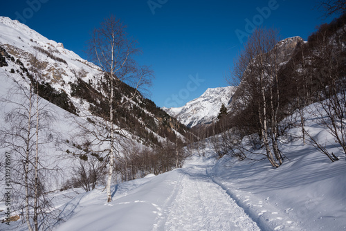 Grand bec and Chaviere valley, Vanoise photo