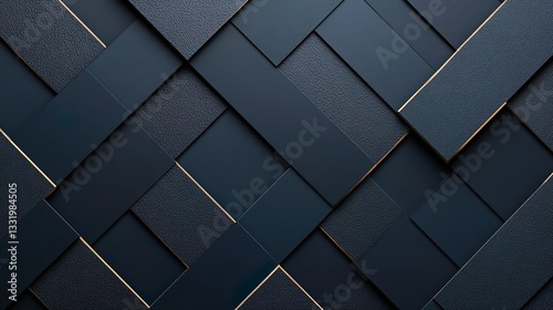 Wallpaper Mural Elegant Dark Blue Abstract Background With Modern Geometric Layers Torontodigital.ca