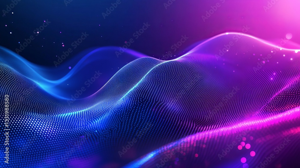 Abstract Purple Blue Digital Wave Background Modern Technology Design Futuristic Particle Flow Elegant Smooth Gradient Vibrant Energy Shiny Digital Abstract Purple Blue Digital Wave Background Modern Technology Design Futuristic Particle Flow Elegant Smooth Gradient Vibrant Energy Shiny Digital