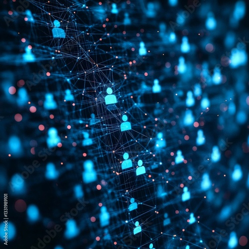 Digital User Connections on Screen