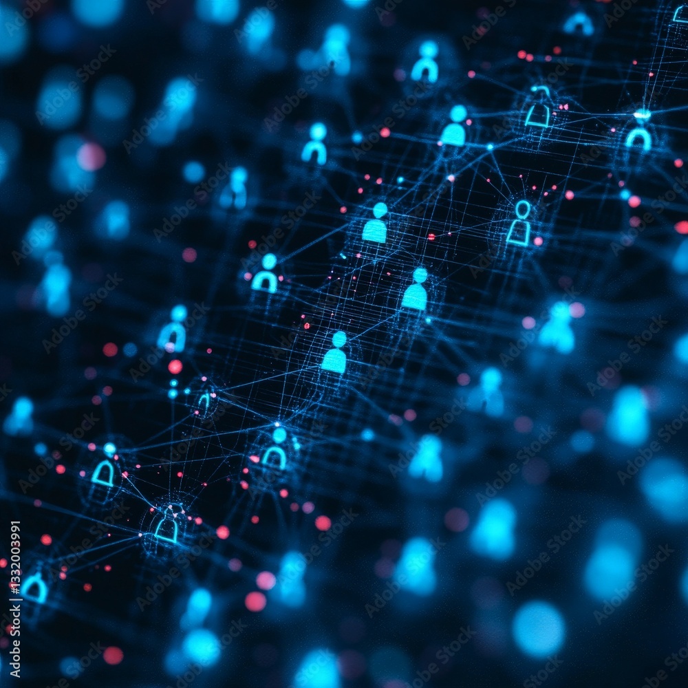 Digital User Connections on Screen