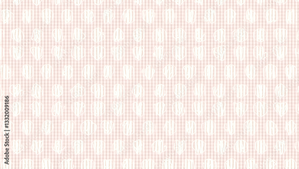 Seamless Tile Pattern of Romantic Script Love Letters and Soft Pink Hearts for Elegant Valentine's Home Decor - Perfect for Photo Stock with Empty Space on the Left Side Seamless Tile Pattern of Romantic Script Love Letters and Soft Pink Hearts for Elegant Valentine's Home Decor - Perfect for Photo Stock with Empty Space on the Left Side