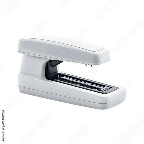 stapler on white background