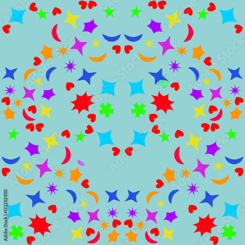 seamless pattern with flowers and butterflies