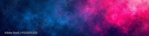 Wallpaper Mural Grunge textured banner in dark blue and pink hues, dark blue, vibrant Torontodigital.ca