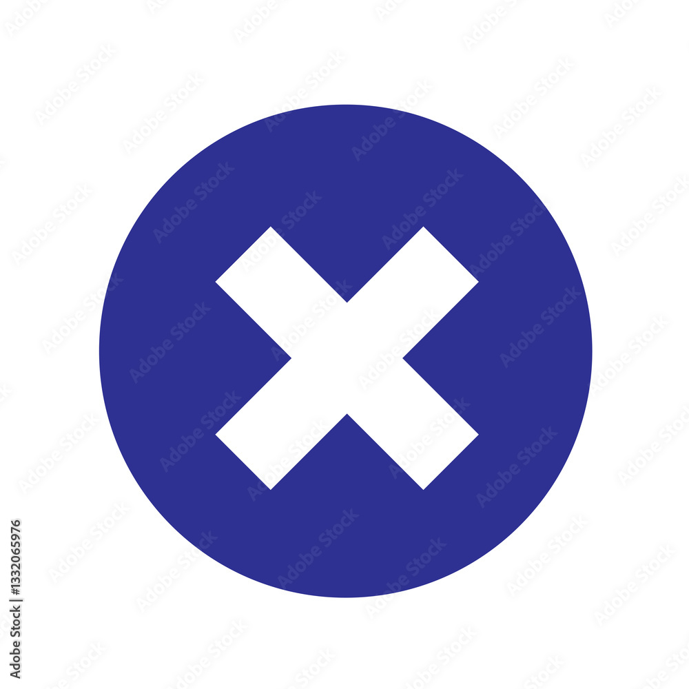 cross button icon