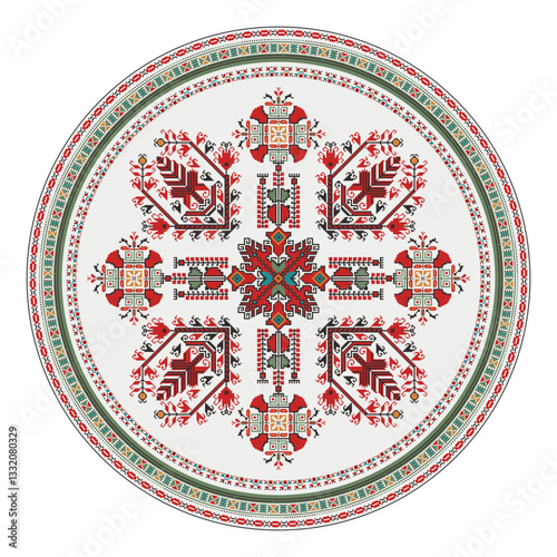 Wallpaper Mural Bulgarian design element 37 Torontodigital.ca