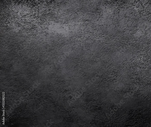 Minimalist Black Stone Texture Backdrop in Monochrome Style