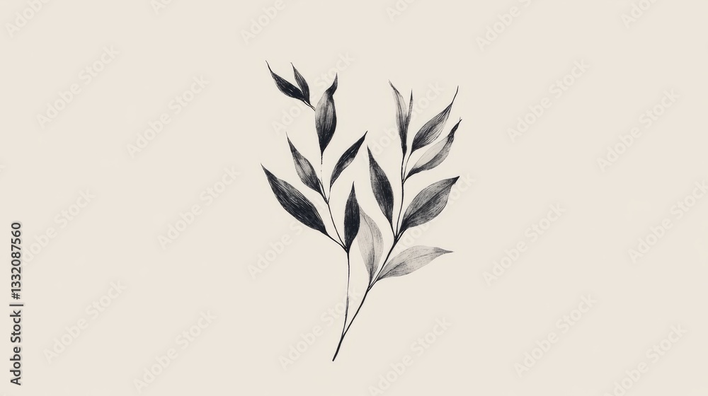 Fototapeta premium vector illustration of a wheat
