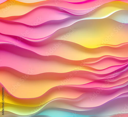 A colorful pattern of circles. Some are red, some are blue, and some are yellow. The circles are arranged in a way that they overlap each other,generative ai
