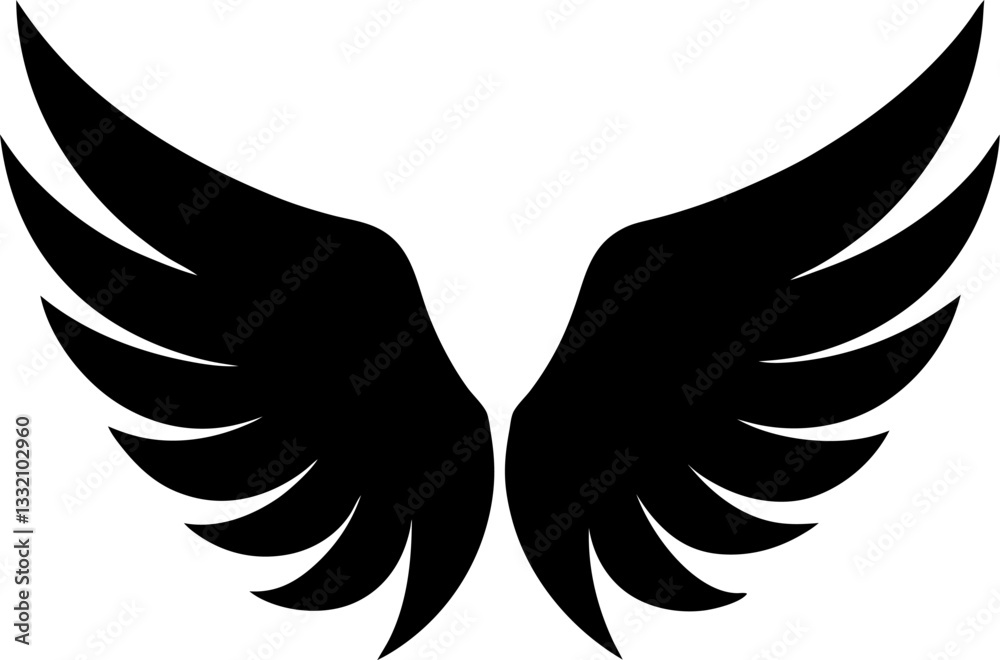 wings vector illustration wings vector illustration
