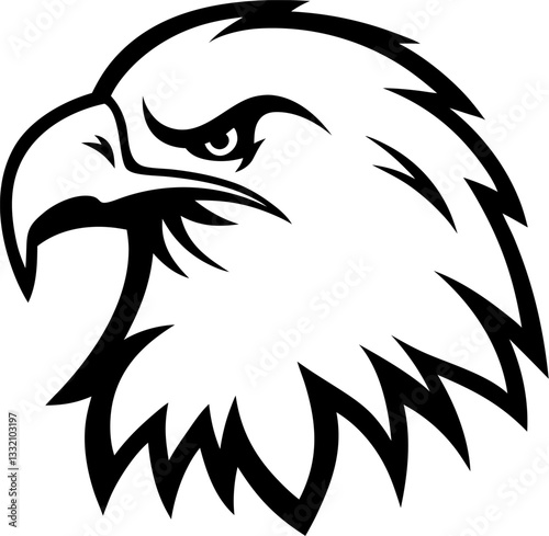 eagle head vector