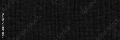 Black abstract background. Black fabric texture background.