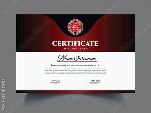Cerficate Template Design