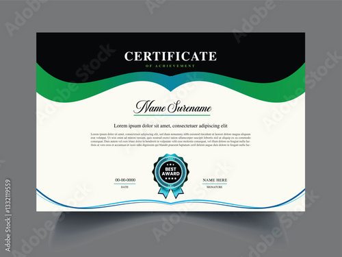 Cerficate Template Design