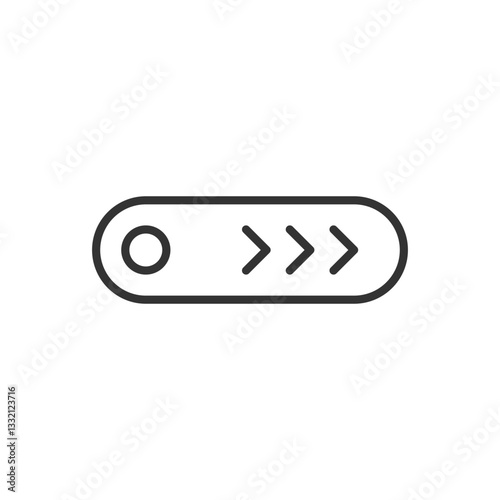 Toggle Switch - Shut Down Icon
