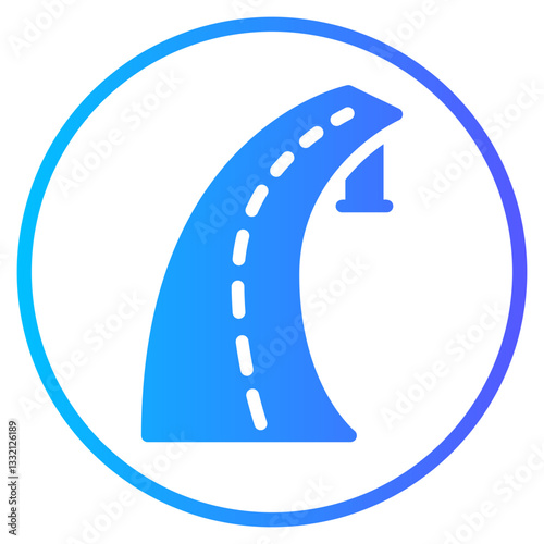 road gradient icon