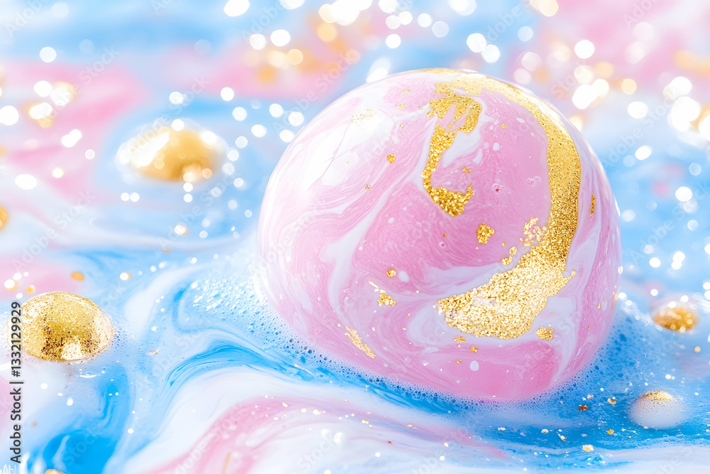 Abstract Bubble Mixture Colors Abstract Bubble Mixture Colors