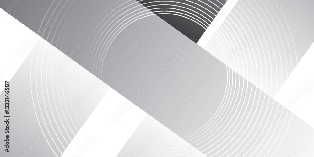 Fototapeta premium Abstract white and gray background. smooth abstract background, blurred pattern. Light pale vector background.