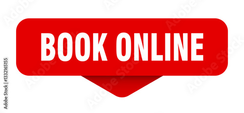 book online sticker. book online sign on transparent background